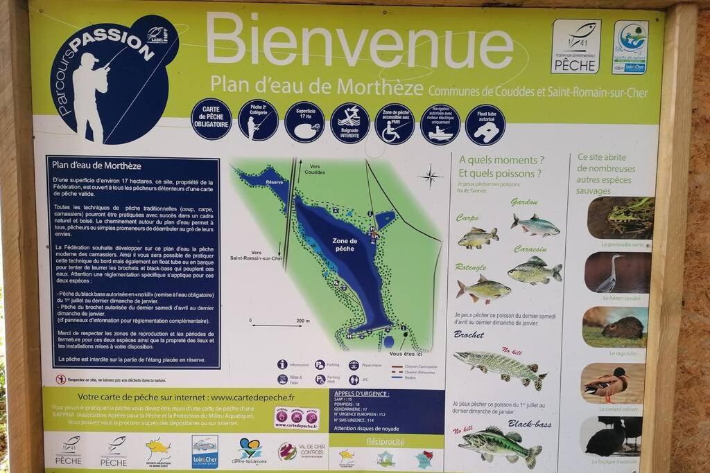 Le Cottage Des Sablons Pres Du Zoo De Beauval Saint-Romain-sur-Cher Bagian luar foto